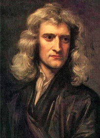 Isaac Newton by Godfrey Kneller