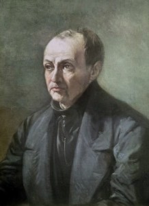 Portrait o Auguste Comte by Louis Jules Etex